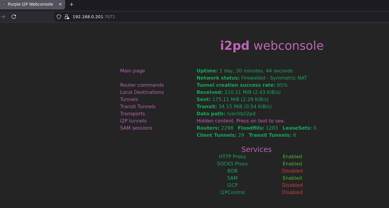 webconsole